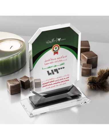 PB363 Kristal Plaket
