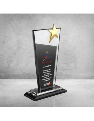 PB603 Kristal Plaket