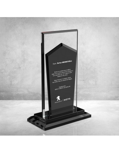 PB606 Kristal Plaket