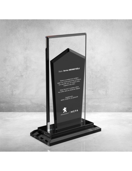 PB606 Kristal Plaket