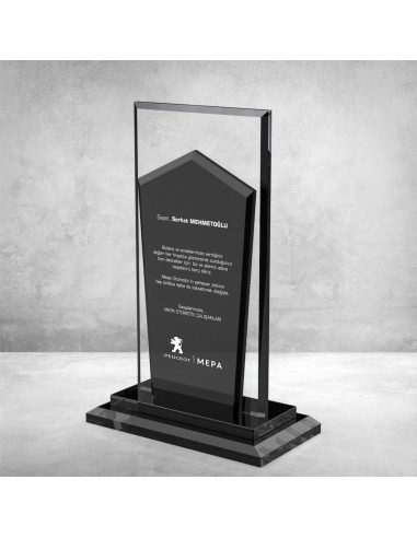 PB606 Kristal Plaket