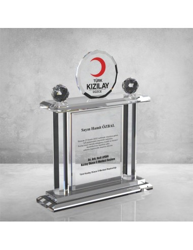 PB652 Kristal Plaket