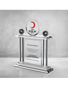 PB652 Kristal Plaket 2