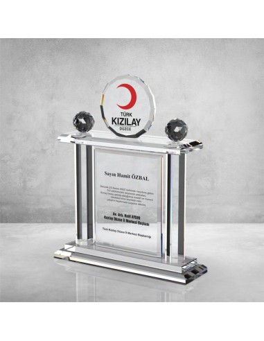 PB652 Kristal Plaket