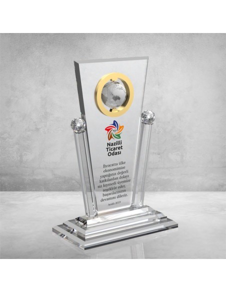 PB702 Kristal Plaket