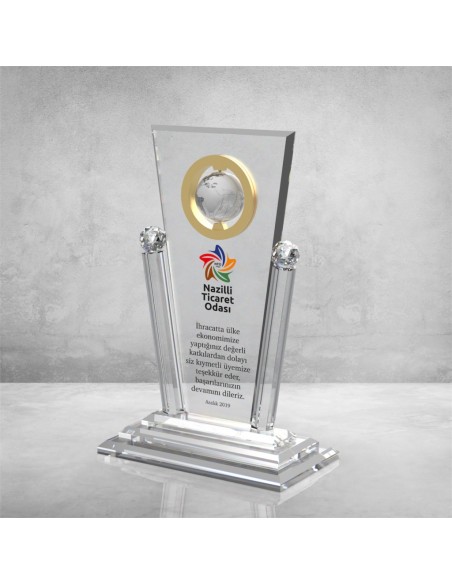 PB702 Kristal Plaket