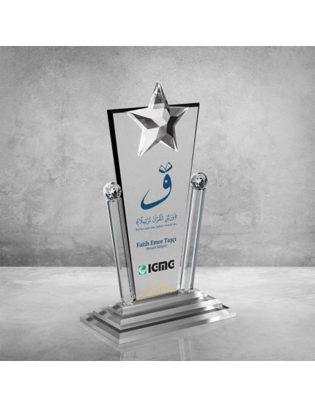 PB703 Kristal Plaket