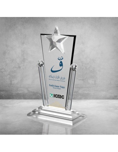 PB703 Kristal Plaket