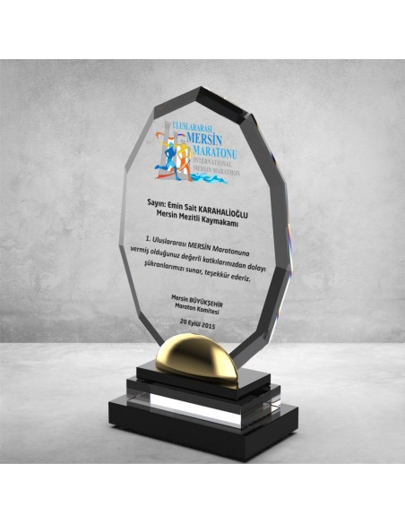 PB705 Kristal Plaket