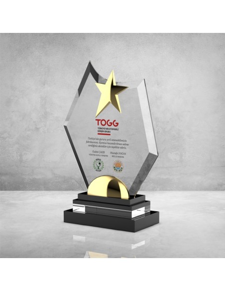 PB707 Kristal Plaket