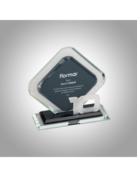 PB801-10 Kristal Plaket