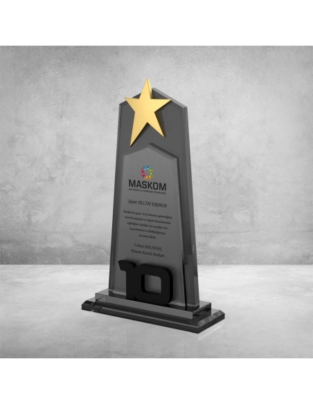 PB803-10 Kristal Plaket