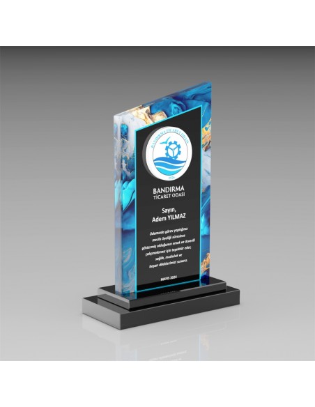 PB805 Kristal Plaket