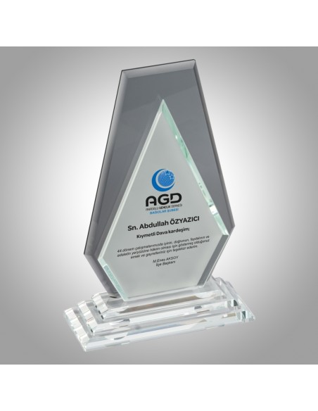 PB851 Kristal Plaket