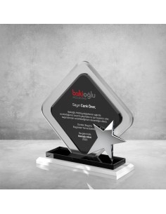 PB902 Kristal Plaket 2