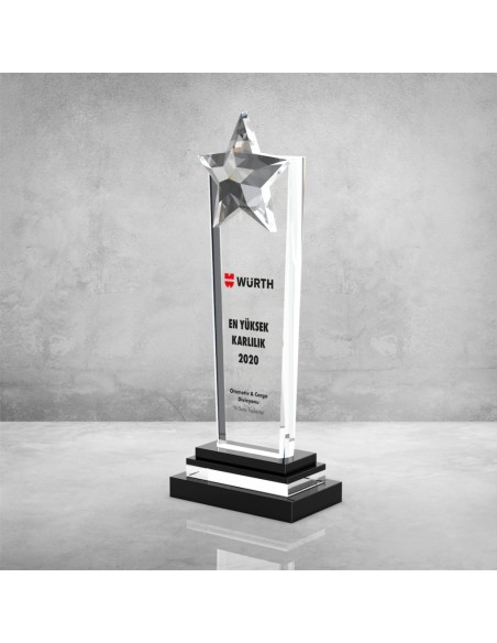 PB947 Kristal Plaket