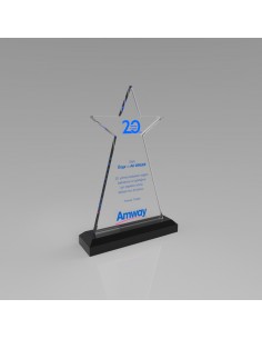 PB963 Kristal Plaket