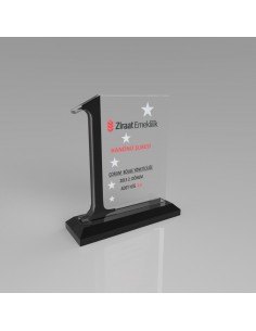 PB970 Kristal Plaket 2