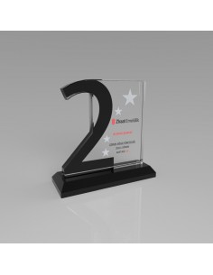 PB971 Kristal Plaket 2