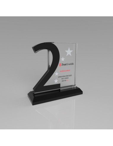 PB971 Kristal Plaket