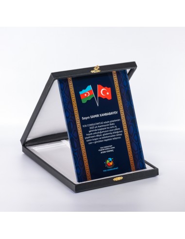 PB1205 18X24 Kristal Plaket