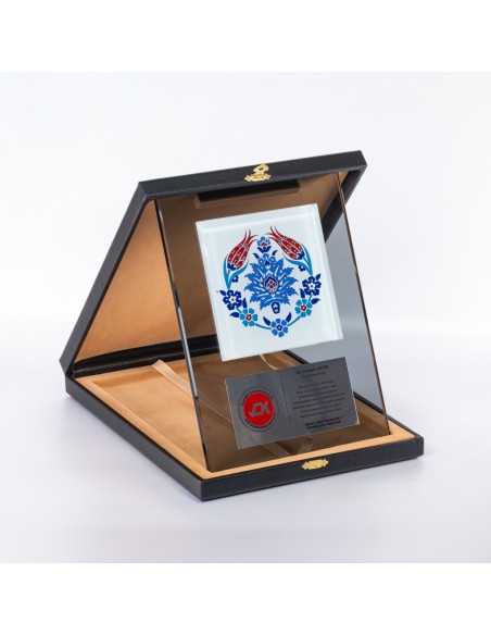 PB1102 Çinili Kristal Plaket