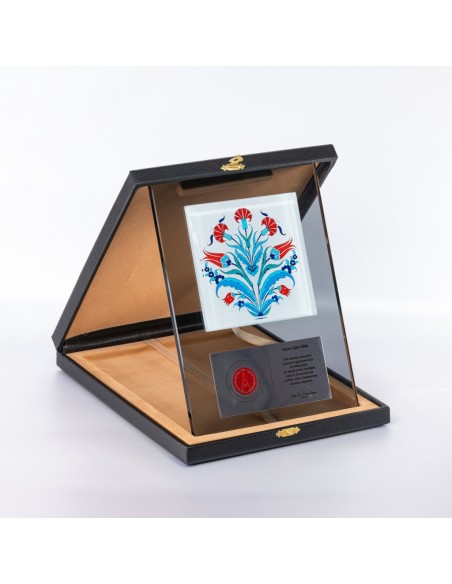 PB1103 Çinili Kristal Plaket