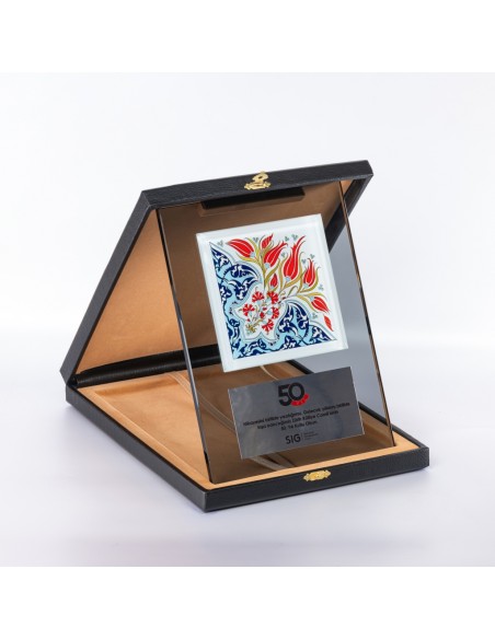 PB1105 Çinili Kristal Plaket