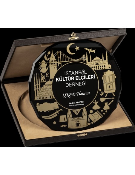 PB1506 Tabak Kristal Plaket