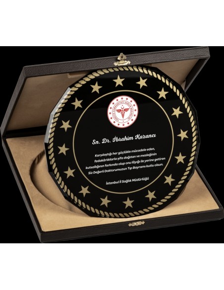 PB1511 Tabak Kristal Plaket