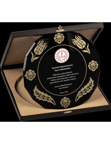 PB1514 Tabak Kristal Plaket