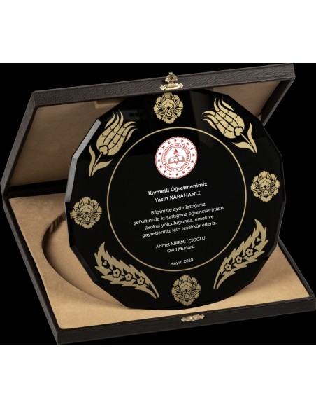 PB1514 Tabak Kristal Plaket