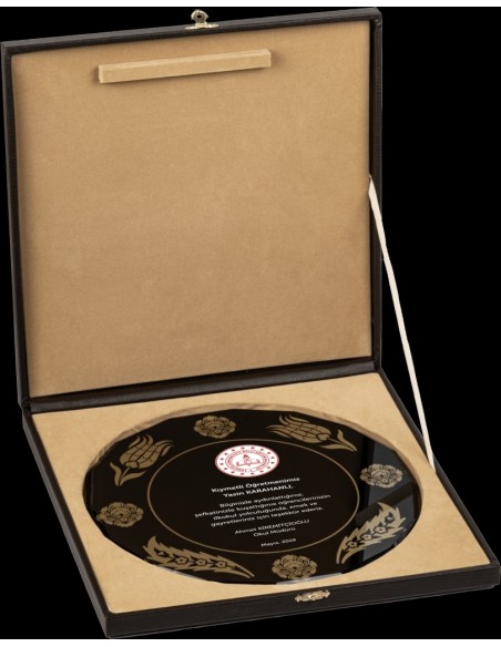 PB1514 Tabak Kristal Plaket