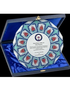 PB1601 Tabak Kristal Plaket