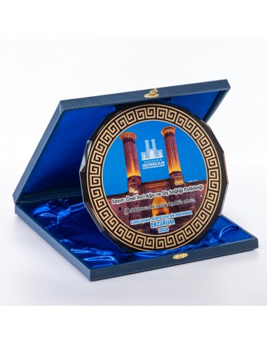 PB1608 Tabak Kristal Plaket