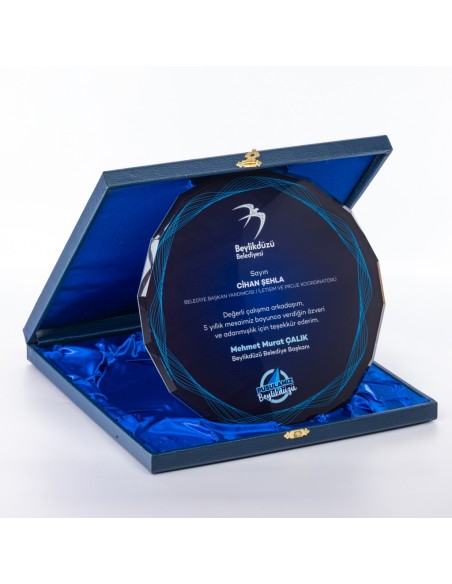 PB1610 Tabak Kristal Plaket