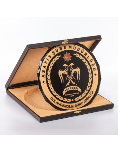 PB1611 Tabak Kristal Plaket