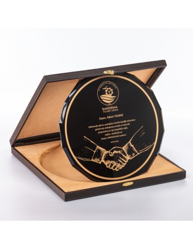 PB1613 Tabak Kristal Plaket