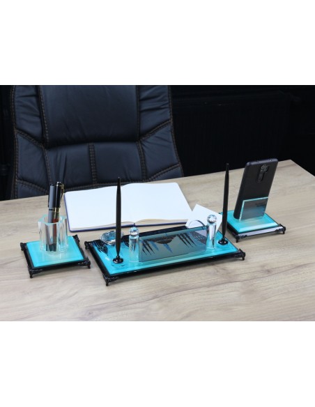 5055 Vip Kristal Cam Masa Seti