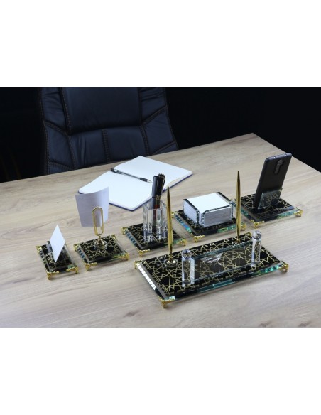 5004 Vip Kristal Cam Masa Seti