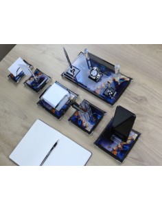 5011 Vip Kristal Cam Masa Seti 2