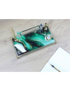 401 Kristal Cam Masa İsimliği 2