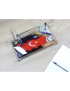 407 Kristal Cam Masa İsimliği 2