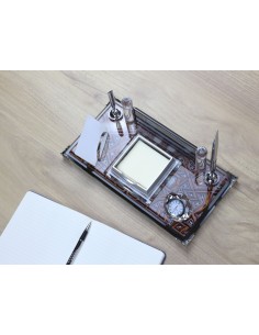 433 Kristal Cam Masa İsimliği 2