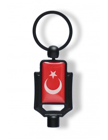 1012 Purjör Anahtarlık Siyah