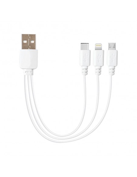 PR-33103BEYA 3'lü Şarj Kablosu