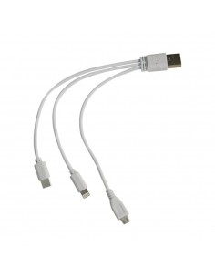 PR-33103BEYA 3'lü Şarj Kablosu 2