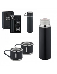 Çelik 3'Lü Termos Set / 500 Ml
