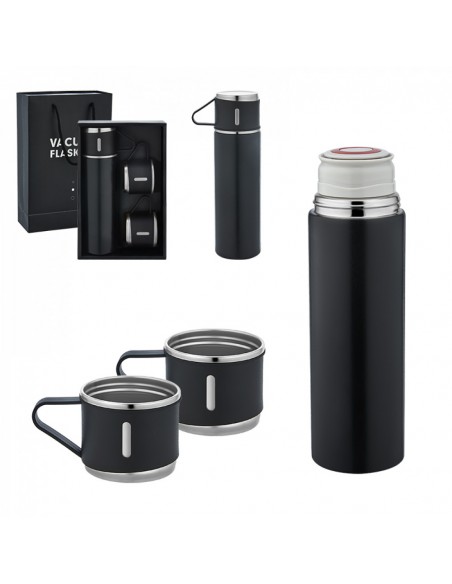 Çelik 3'Lü Termos Set / 500 Ml