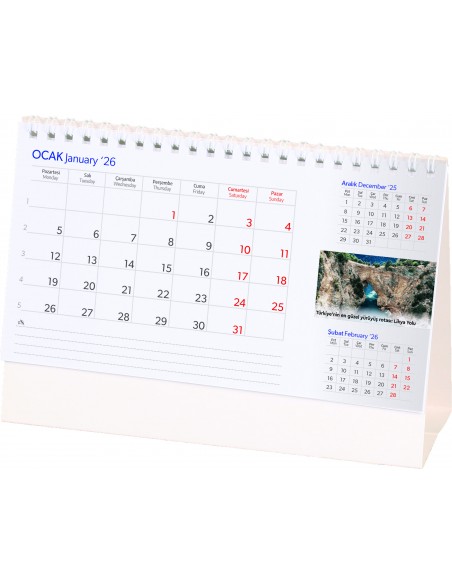 AMT-03 Anadolu Bristol Masa Takvimi